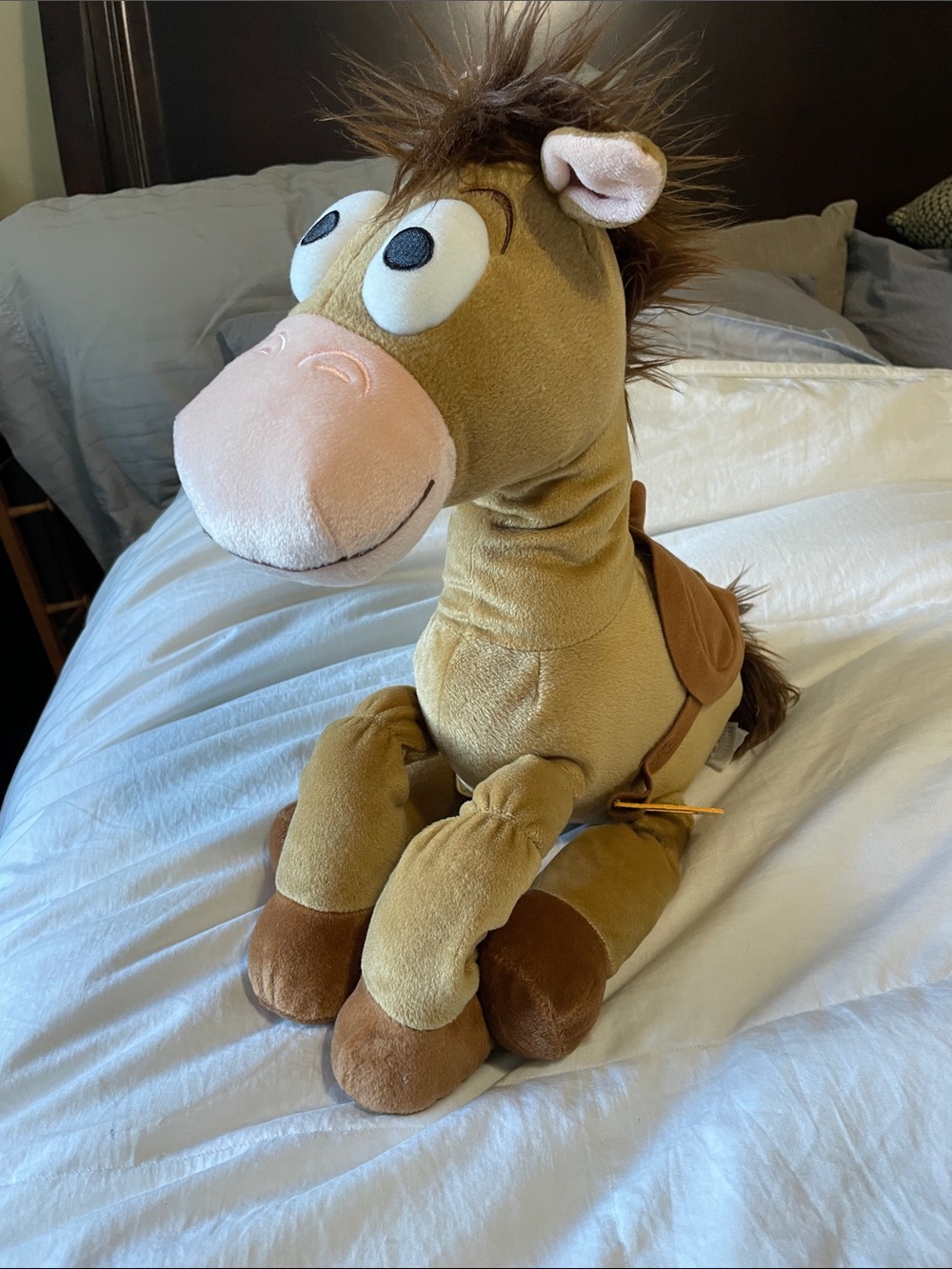 Disney Store Toy Story Bullseye Plush Stuffed Animal Horse 16" Woody's Roundup